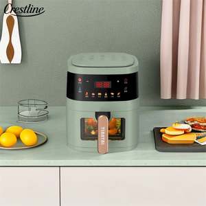 <span class=keywords><strong>Friteuse</strong></span> à air de style nouveau, four électrique numérique sans huile, 5L, <span class=keywords><strong>friteuse</strong></span> à air intelligente de haute qualité - Product Image 2