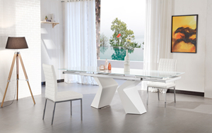 New Design <strong>Dining</strong> <strong>Set</strong> Luxury Extended <strong>Dining</strong> Room Glass Ceramic <strong>Table</strong> and Chairs With High Quality <strong>Dining</strong> <strong>Table</strong> <strong>Sets</strong> - Product Image 2