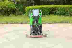 Nuova Lavasciuga Pavimenti Industriale a Conduzione Manuale con Serbatoio Acqua Pulita da 55L e Serbatoio Acqua Sporca da 65L, Macchina per Pulizie Commerciali con Design a Meno Riempimenti - Product Image 6