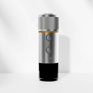 Cafetière portable en acier inoxydable USB-C pour voiture/voyage/camping 12V/<span class=keywords><strong>24V</strong></span> Chauffage automatique Infusion rapide pour utilisation en extérieur Hôtel - Product Image 1