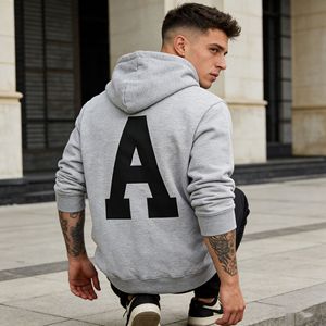 <span class=keywords><strong>Felpe</strong></span> <span class=keywords><strong>con</strong></span> <span class=keywords><strong>Cappuccio</strong></span> da <span class=keywords><strong>Uomo</strong></span>, Felpa Casual Stampata <span class=keywords><strong>con</strong></span> Tasca per Streetwear Quotidiano, Alta Qualità in Offerta Speciale - Product Image 4