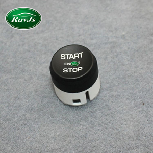 RuvJs Aksesori Mobil tombol penghenti mesin nyala mobil penutup saklar pengapian untuk Land Range Rover Sport EVOQUE Veiar 2 - Product Image 5
