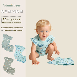 Combinaisons pour bébés à porter tous les jours, 3-6 mois, combinaisons pour bébés pour la saison estivale, combinaison bleue pour bébés garçons - Product Image 1