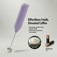 Mousseur à lait rechargeable, écologique, populaire, basique et très vendu