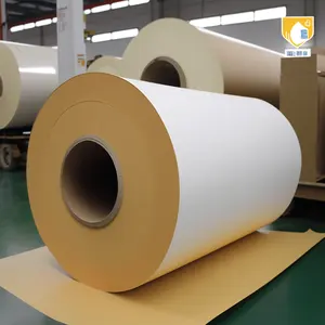 Factory High Quality Silicone Coated Glassine Release Paper Thermal Paper Jumbo Rolls