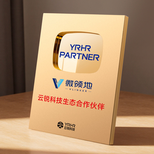 Biển hiệu bằng nhôm khắc logo tùy chỉnh, bảng bằng kim loại trao giải, cúp trao giải trống bán buôn - Product Image 3