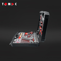 TOMAC 104 pièces ensemble d'outils de douille universels professionnels jeu de clés à douille personnalisé, livraison ue