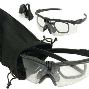 แว่นตาต่อสู้ทางยุทธวิธีสำหรับผู้ชาย แว่นตาป้องกันดวงตาสำหรับการยิงปืน - Product Image 5