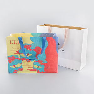 Paper <strong>Bags</strong> Clothes Clothing Wedding Reusable Custom logo Low Price Shopping Kid's <strong>Gift</strong> Bucket <strong>Easter</strong> <strong>Bags</strong> With Rabbit Ears - Product Image 2
