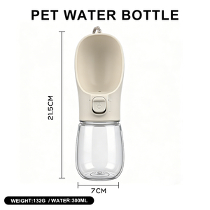 Bouteille d'eau portable en plastique anti-fuite pour <span class=keywords><strong>chien</strong></span> et chat avec distributeur pour les promenades - Product Image 3