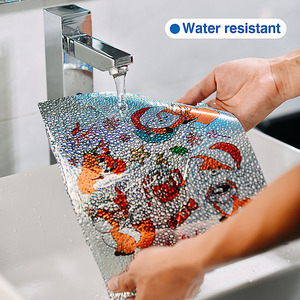 Autocollants holographiques en vinyle de PET imprimable, taille personnalisée, étiquette décorative imprimée pour imprimante Laser, 50 pièces - Product Image 4