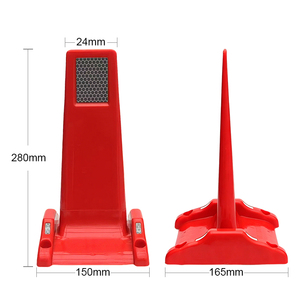 Poteau de guidage routier en TPU, délimiteur de voie, barrière de signalisation pour voiture, séparateur de voie en TPU - Product Image 2