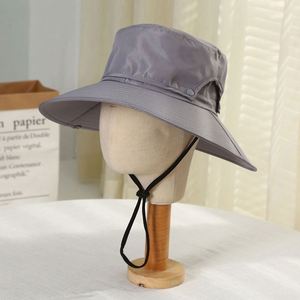 Sombrero de Pescador Desmontable Unisex para Verano, Transpirable, de Color Sólido, para Viajes, Uso Diario y Pesca - Product Image 1