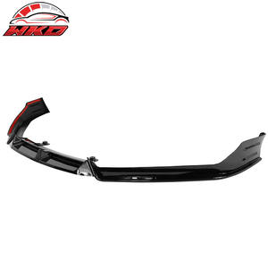 Lèvre de pare-chocs avant pour Honda Accord 2021-2022, noir brillant, spoiler, séparateur, PP, 3 pièces, pièces automobiles de haute qualité, kit carrosserie - Product Image 3