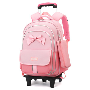 <span class=keywords><strong>Sac</strong></span> <span class=keywords><strong>à</strong></span> <span class=keywords><strong>dos</strong></span> trolley de style britannique, grande capacité, imperméable et <span class=keywords><strong>ultra</strong></span>-<span class=keywords><strong>léger</strong></span>, pour élèves du primaire - Vente chaude transfrontalière - Product Image 6