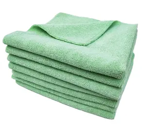 Профессиональная моющаяся полировальная ткань 260 г/м2 300 г/м2 320 г/м2, высококачественные чистящие полотенца из микрофибры без краев