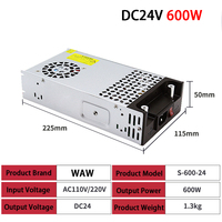 Estabilizador de Voltaje de CA/CC de Alta Eficiencia, 90-265V, 360W-1500W, para la Industria, Laboratorios, Equipos para el Hogar Inteligente
