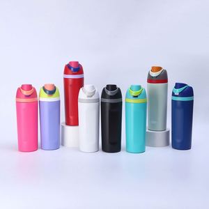 Stylish 304 Stainless Steel Insulated Tumbler with Straw - <b>Portable</b>, Dual-Drink Water Bottle for Promotional Gifts - Product Image 2