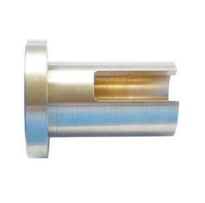Piezas de mecanizado CNC de alta precisión de 3/4/5 ejes, cilindro de aluminio pulido personalizado con brida, mecanizado OEM de manguitos lineales - Product Image 3