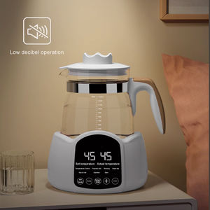 Bollitore Elettrico Multifunzione in Vetro con Termostato Scalda Biberon e Mantenitore di Temperatura per Tè/Caffè Tensione 220V - Product Image 4