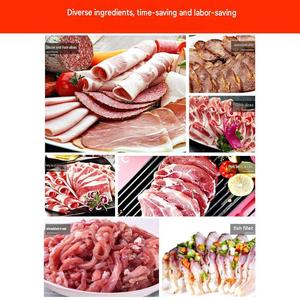 Machine <span class=keywords><strong>de</strong></span> transformation <span class=keywords><strong>de</strong></span> la viande, trancheuse industrielle avec convoyeur pour l'usine agroalimentaire, pour la découpe et le contrôle des portions - Product Image 3