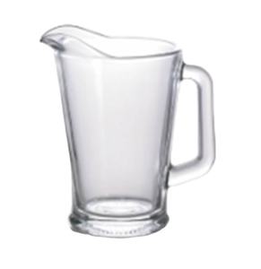 Pichet à bière <span class=keywords><strong>Carlsberg</strong></span> de 1000ml avec poignée et bec verseur Pichets à bière royaux Pichet à lait en <span class=keywords><strong>verre</strong></span> avec logo personnalisé Pichets à bière Albani - Product Image 1