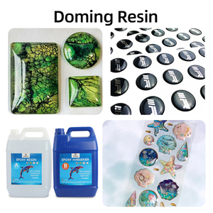 Chuantian 3:1 chuyên nghiệp doming nhựa Epoxy và chất làm cứng cho nghệ thuật mái vòm dán độ bóng cao kết thúc nhựa Epoxy thủ công mỹ nghệ - Product Image 4