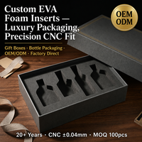 Doublure antichoc en mousse EVA/EPE de différentes formes et tailles pour boîte cadeau, étui à outils, emballage intérieur