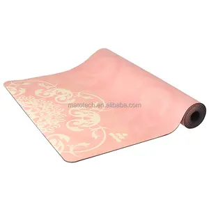 5Mm Nhãn Hiệu Riêng Yoga Mat Tùy Chỉnh Màu Sắc In Ấn Không Silp Cao Su PU Yoga Thảm