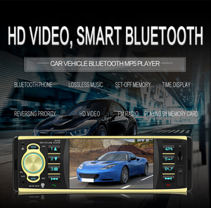 4.1-Inch 1 DIN Xe Xe Xe Đa Phương Tiện Phía Sau Xem Máy Ảnh FM BT HD Âm Thanh Stereo Video Phát Lại MP5 Máy Nghe Nhạc Đầu Đơn Vị Android 2 DIN - Product Image 2