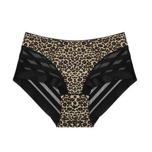 กางเกงในผู้หญิงขายส่ง ผ้าฝ้ายระบายอากาศ เอวกลาง ไซส์ใหญ่ ปิดมิดชิด - Product Image 5