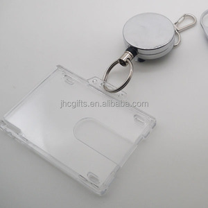 Porte-badges personnalisés avec cordon élastique, sans minimum de commande, porte-badge <span class=keywords><strong>YoYo</strong></span> pour porte-carte d'identité - Product Image 5
