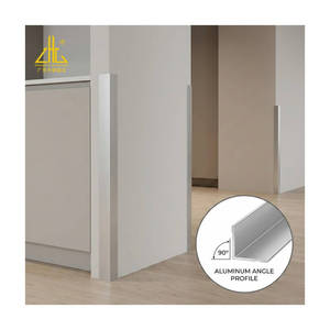 Profilo Angolare in Alluminio Estruso 6063 a Forma di L Anodizzato per Costruzioni e Giunzioni d'Angolo - Product Image 3