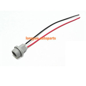Support de lampe en caoutchouc T10, ouverture de 25 mm pour éclairage automobile avec fil de connexion, base d'ampoule, design pratique - Product Image 3