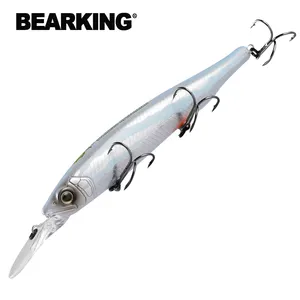  Bearking japon el yapımı plastik balıkçılık cazibesi lures üreticileri 22.9g 12.8cm yüzer yemler