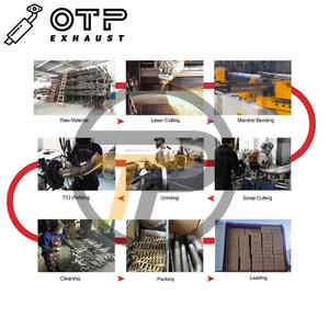 Tuyau d'échappement OTP pour <span class=keywords><strong>Golf</strong></span> <span class=keywords><strong>7</strong></span> / <span class=keywords><strong>7</strong></span>.5 <span class=keywords><strong>GTI</strong></span> Leon Cupra 5F Skoda RS 5E Aud * A3 1.8/2.0T SUS304 tuyau de descente en acier inoxydable - Product Image 5