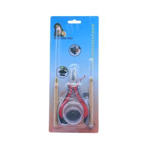 Accessoires et outils pour extensions capillaires : Pinces à anneaux de haute qualité, aiguilles à crochet, crochets pour tresses, anneaux nano pour tresses. - Product Image 2