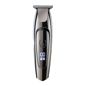 Cortadora de Pelo Eléctrica Profesional 7000-9000 rpm, Cuerpo Metálico, Uso en Salón, Modelo Recargable con Pantalla Digital - Product Image 2
