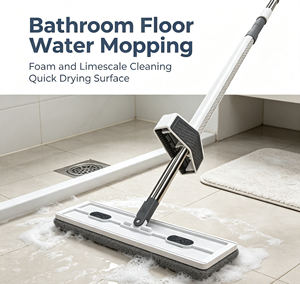Hot Selling Saker Plus Large Flat <b>Mop</b> Household Cleaning Flat <b>Mop</b> with Bucket Durable Microfiber Floor Cleaning <b>Mop</b> Pads - Product Image 4