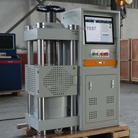 Máquina de Prueba de Compresión de Concreto de 2000kn, Controlada por Computadora, Electrohidráulica, para Pruebas de Resistencia a la Compresión del Concreto