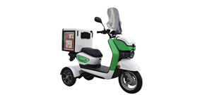 รถจักรยานยนต์โลจิสติกส์ JYC E580 แบบ 3 ล้อ สำหรับส่งอาหารพิซซ่า ความเร็ว 70 กม./ชม. - Product Image 4