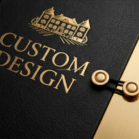 Caja de Regalo Rígida para Licores y Whisky con Compartimentos para Botella y Vasos, con Cubierta de PU Estilo Libro, Impresión de Logotipo Personalizada y Embalaje de Papel