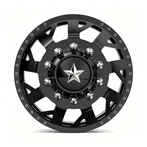 Rines de Aleación Forjada American Force <span class=keywords><strong>D04</strong></span> MAN O'WAR DRW de 18-28 Pulgadas 8x180 10x225 para Silverado 2500HD SRW Ford F450 Chassis Cab - Product Image 3