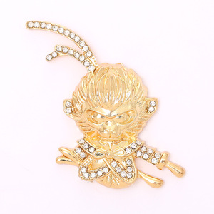 Accessori in Lega di Zinco Black Myth: Wukong all'Ingrosso, Adesivi per Cover Telefono Wukong Fai-da-Te e Materiali per Charm Scorrevoli per Scarpe - Product Image 5