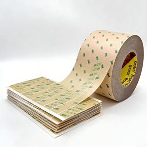 Cintas Adhesivas de Transferencia de Alto Rendimiento con Adhesivo 200MP, Resistentes, de <span class=keywords><strong>Doble</strong></span> Cara, con Corte Personalizado, <span class=keywords><strong>3M</strong></span> 467MP - Product Image 1