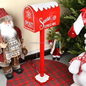 Modern <b>Christmas</b> <b>Sleigh</b> Car Handcrafted Eco-Friendly Red White 45CM Ornament Shopping Malls <b>Christmas</b> Decoration Supplier - Product Image 5
