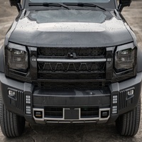 Grille avant STAR neuve de haute qualité en ABS noir pour Jetour Traveler 2023-2025 avec installation et mise à niveau faciles