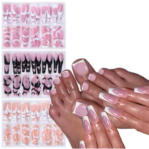 <span class=keywords><strong>Kit</strong></span> de pédicure professionnel : <span class=keywords><strong>Faux</strong></span> ongles à presser pour les orteils, lot de 72 pièces réutilisables - Product Image 5