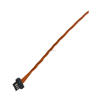 Arnés de Cables HRS SignalBee de 0.6 mm de Paso, 3P DF53-3P-0.6C, 32AWG, para Robots Humanoides, Automóviles y Motocicletas, con Clasificación de 12V/24V/36V