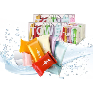 Serviette de bain jetable épaisse pour spa, serviette compressée portable pour voyage, serviette de bain pour hôtel et déplacements professionnels - Product Image 1